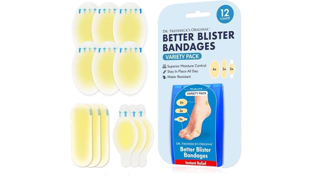 hydrocolloid blister bandage pack