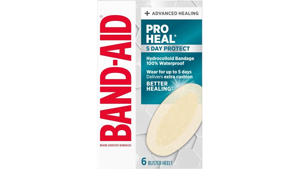 hydrocolloid blister bandages 6 count