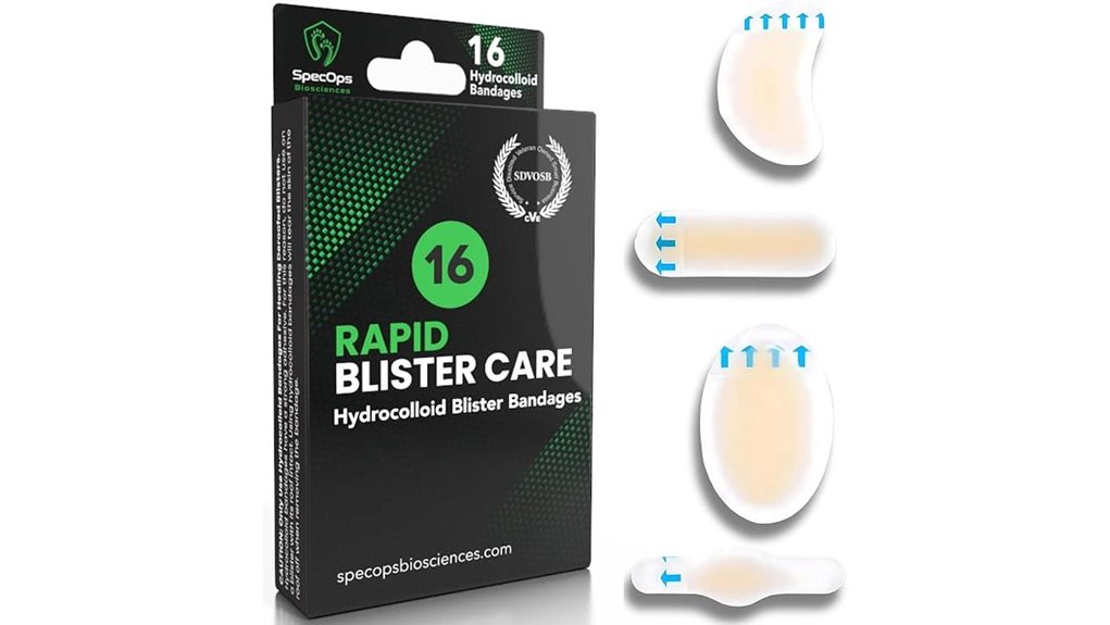 hydrocolloid blister bandages pack
