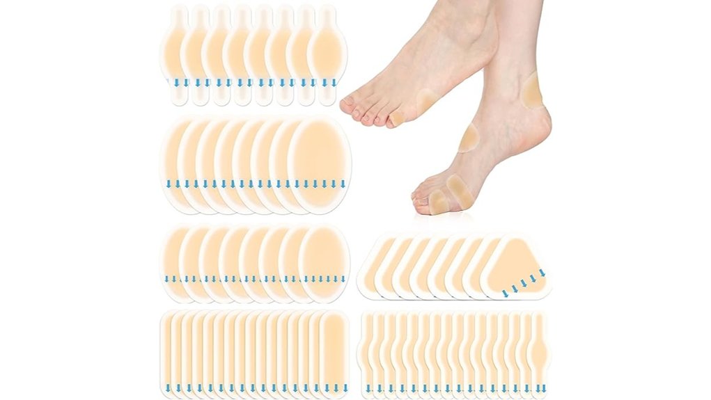 hydrocolloid blister bandages pack