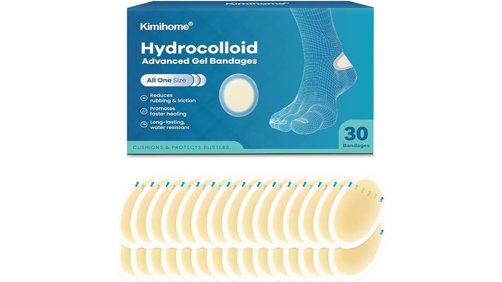 hydrocolloid gel blister bandages