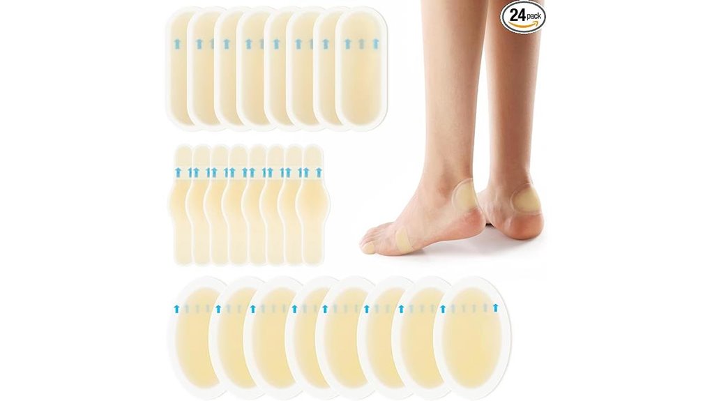 hydrocolloid gel blister bandages