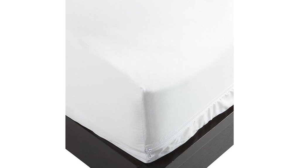 hypoallergenic 100 cotton queen encasement