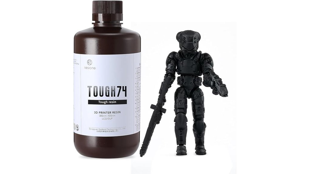 impact resistant black 3d resin