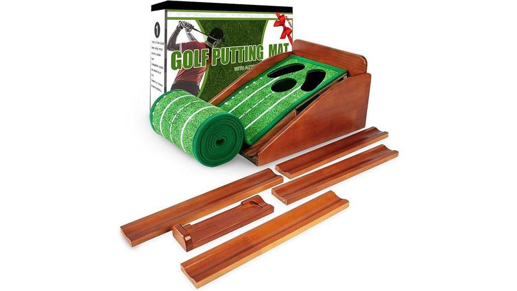 indoor automatic putting mat