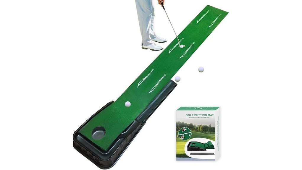 indoor automatic putting mat