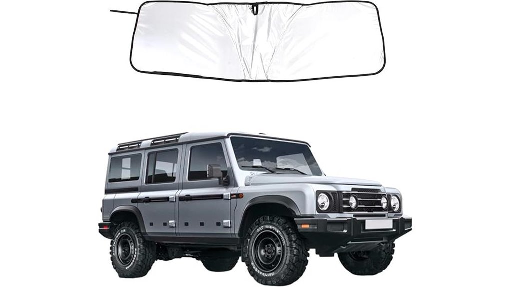 ineos grenadier windshield sunshade