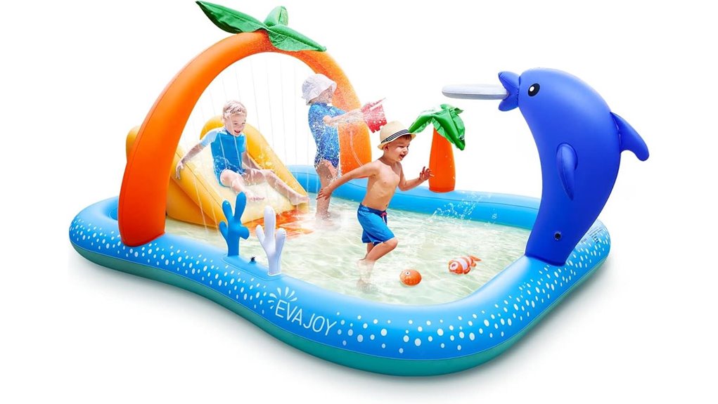 inflatable kiddie pool playcenter