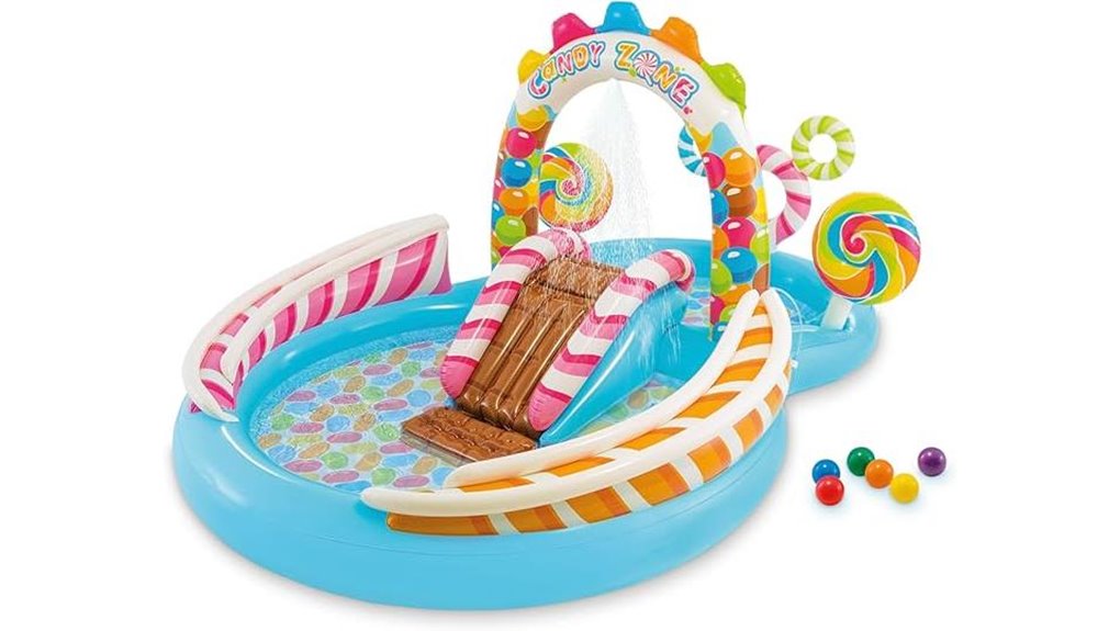 inflatable kids pool slide