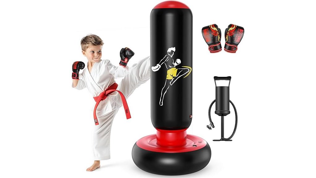 inflatable kids punching bag