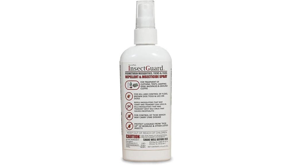 insectguard permethrin pump spray