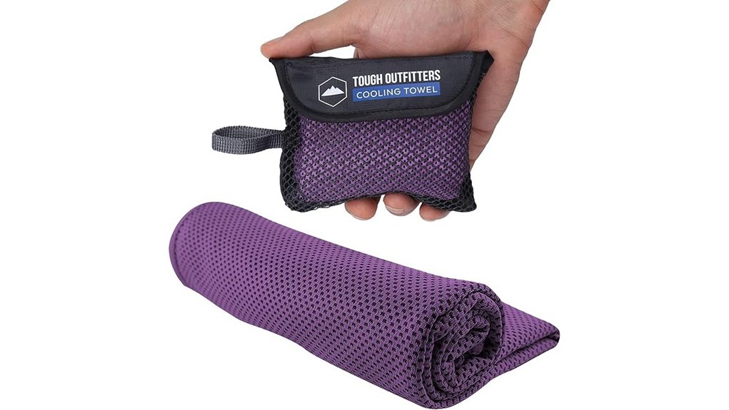 instant cooling neck and face towel