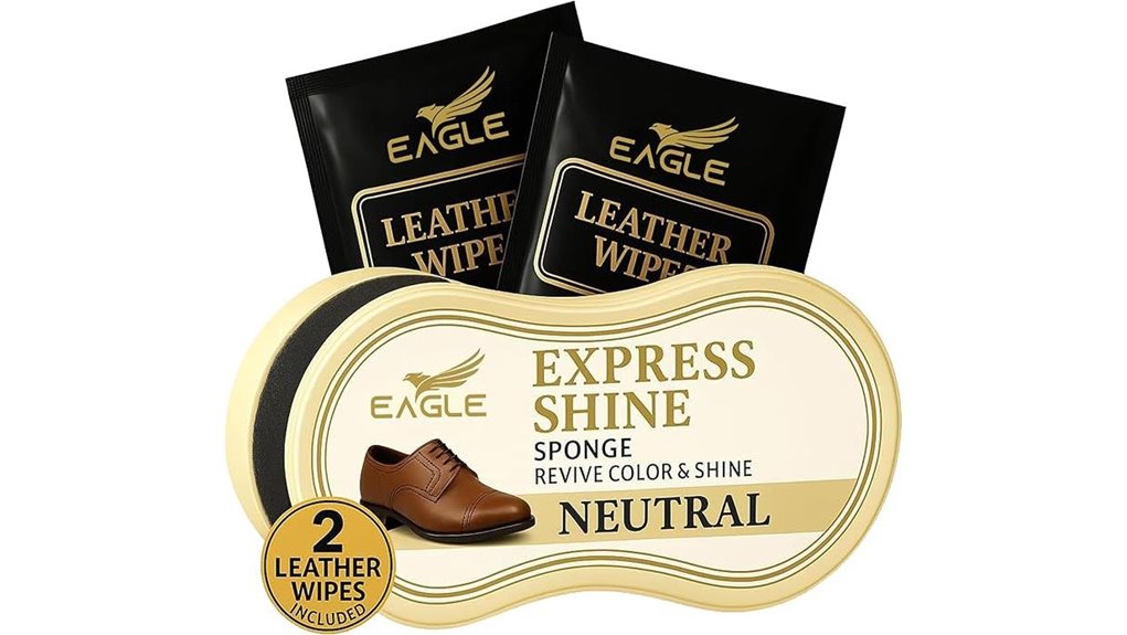 instant leather shoe shine