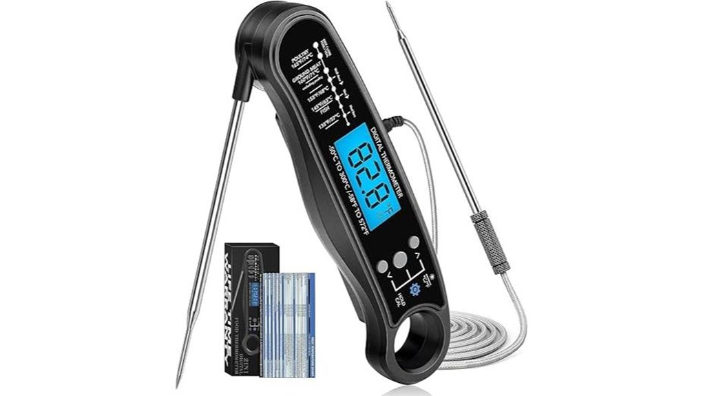 instant read digital meat thermometer