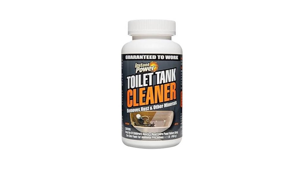 instant toilet tank cleaner powder