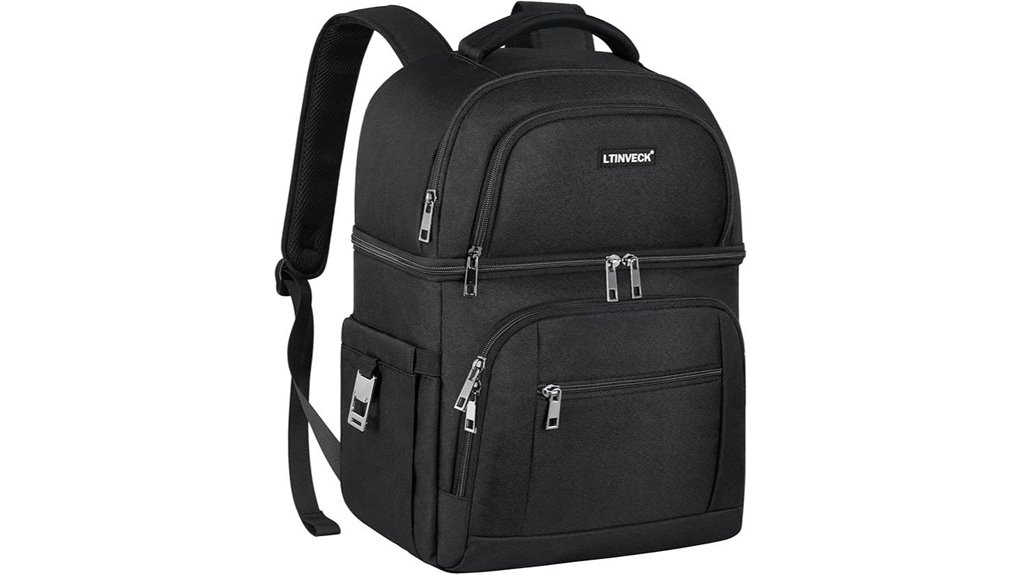 insulated leakproof cooler backpack