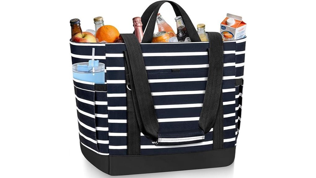 insulated soft sided zipper cooler