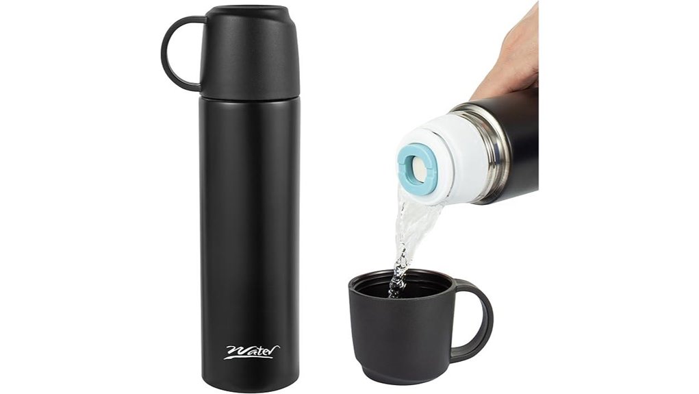 insulated stainless steel travel flask