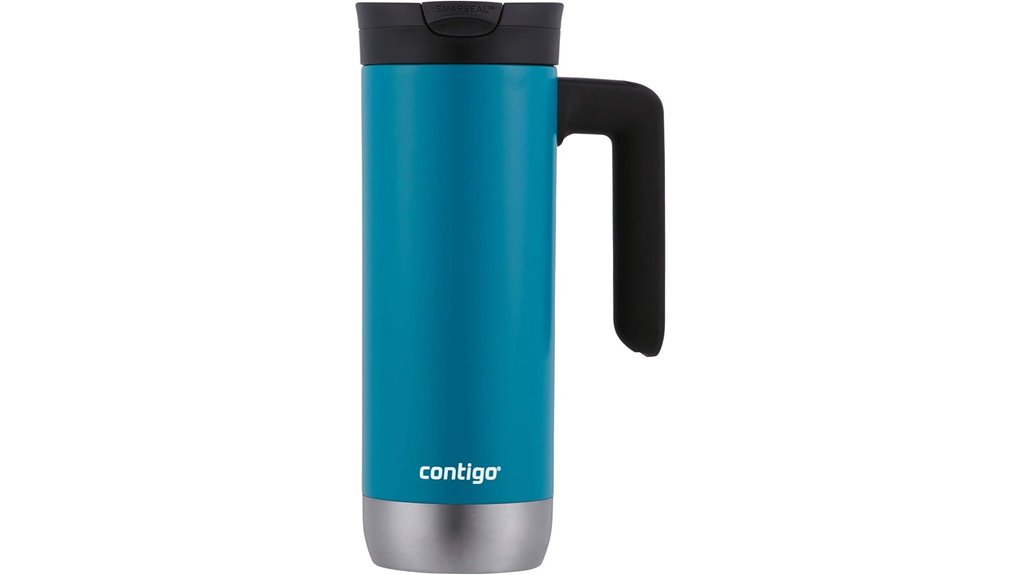 insulated stainless steel travel mug