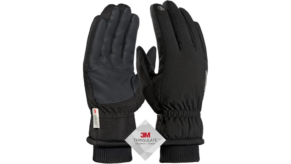 insulated unisex winter gloves