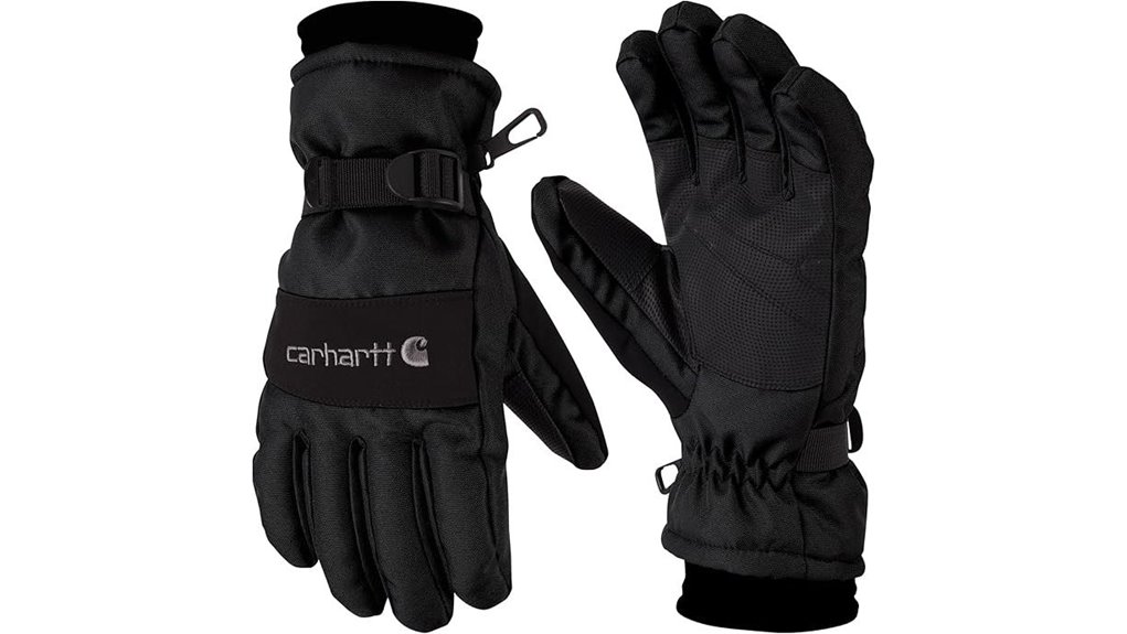 insulated waterproof knit cuff glove