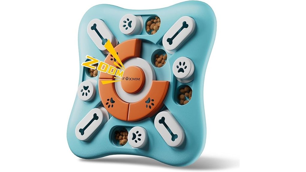 interactive dog treat puzzle