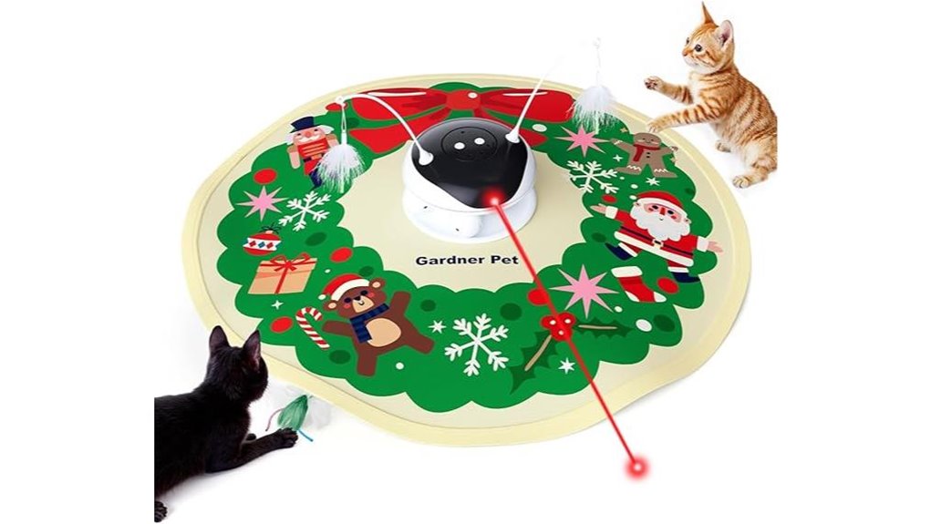 interactive rechargeable cat toy