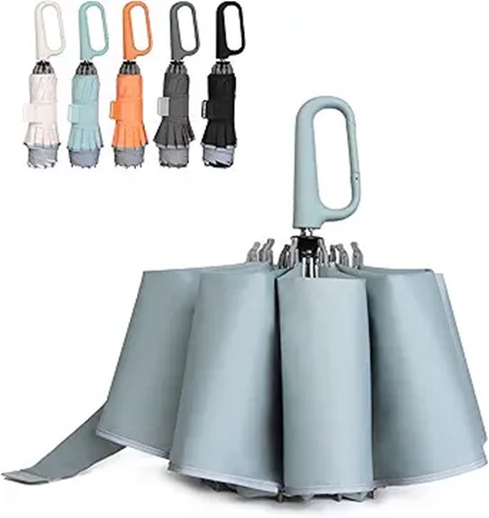 inverted windproof folding umbrella