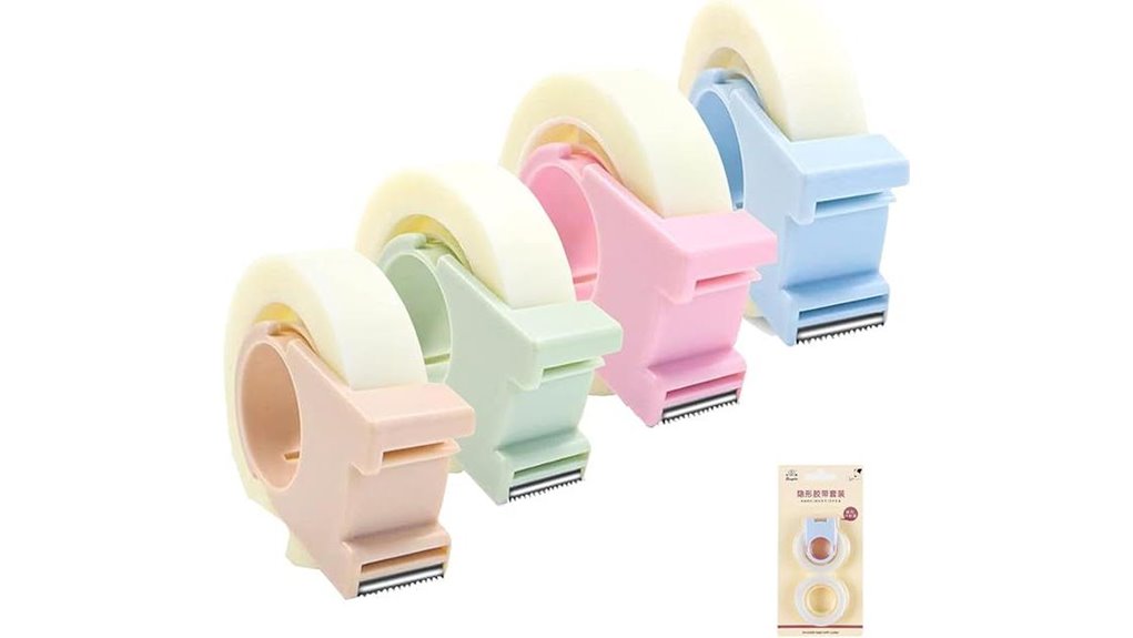 invisible mini tape rolls