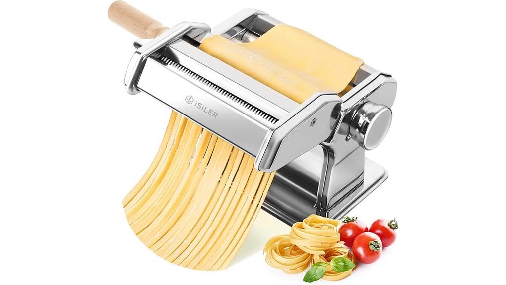 isiler 9 setting 2 in 1 pasta maker