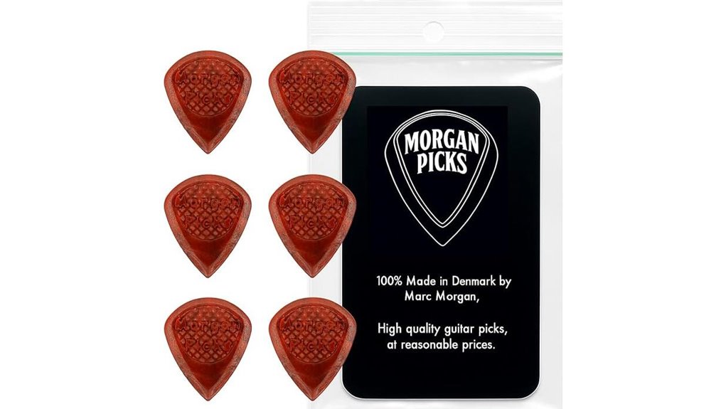 jazz shaped guitar picks with grip