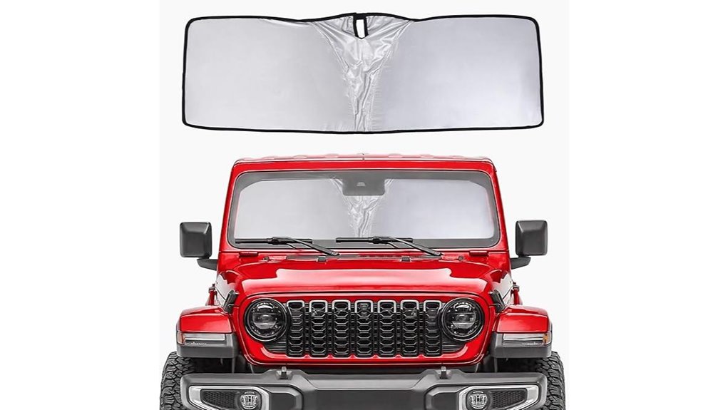 jeep wrangler gladiator sunshade