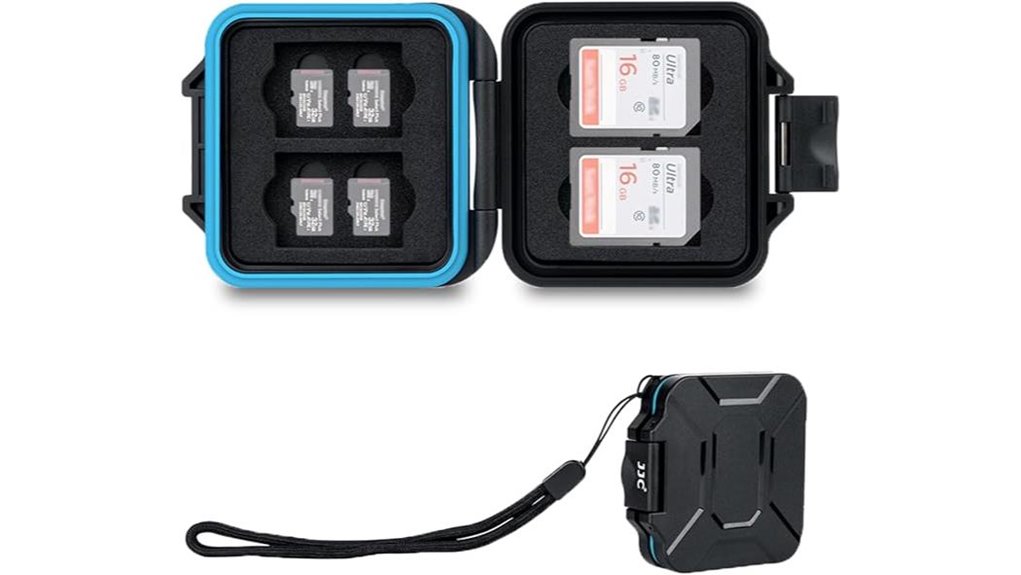 jjc 12 slot water resistant memory