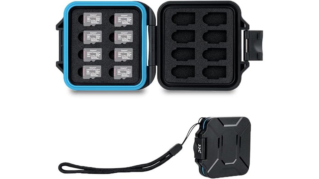 jjc 16 slot water resistant microsd