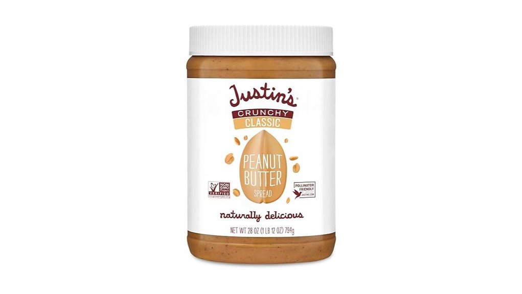 justin s crunchy peanut butter