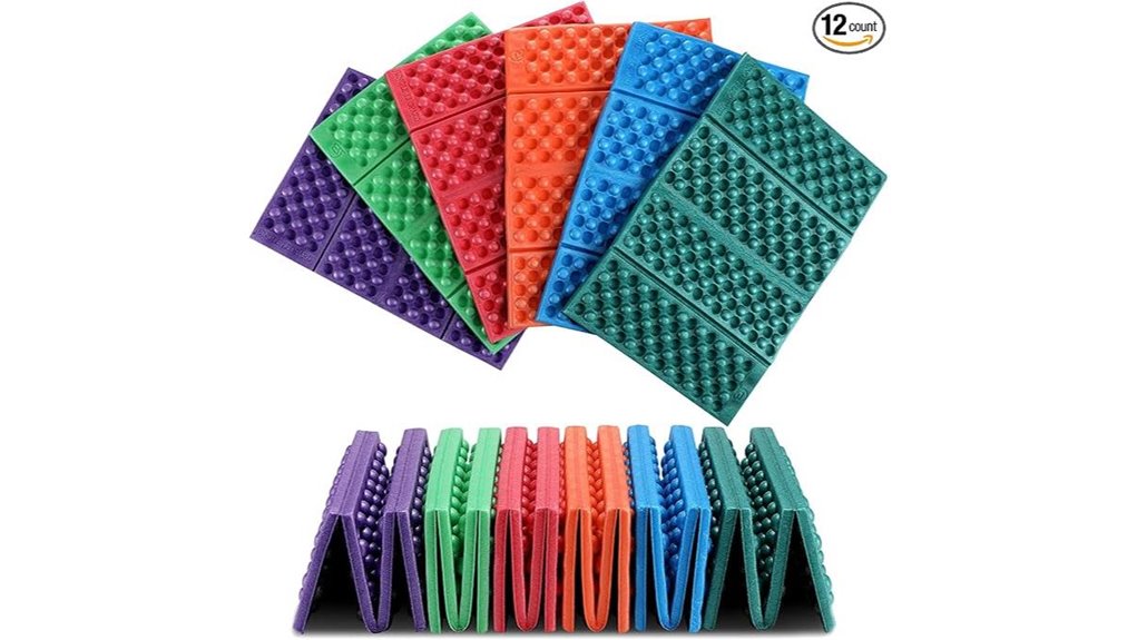 jutom 12 pack foldable eva foam