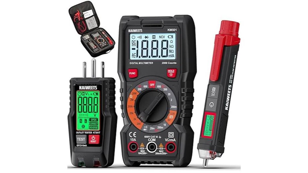 kaiweets digital multimeter kit