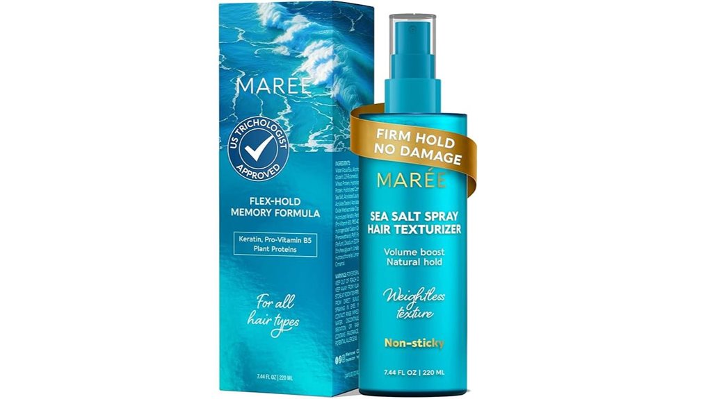 keratin infused sea salt texture