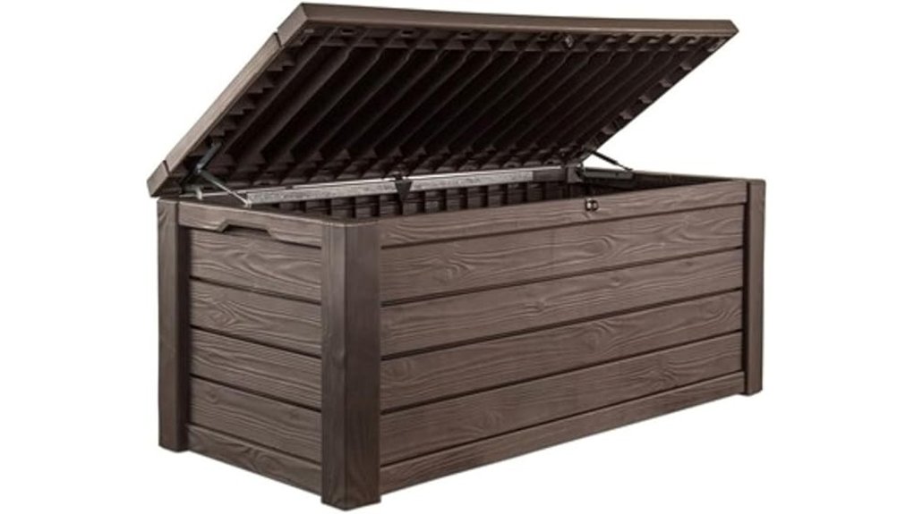 keter westwood 150 gallon bench