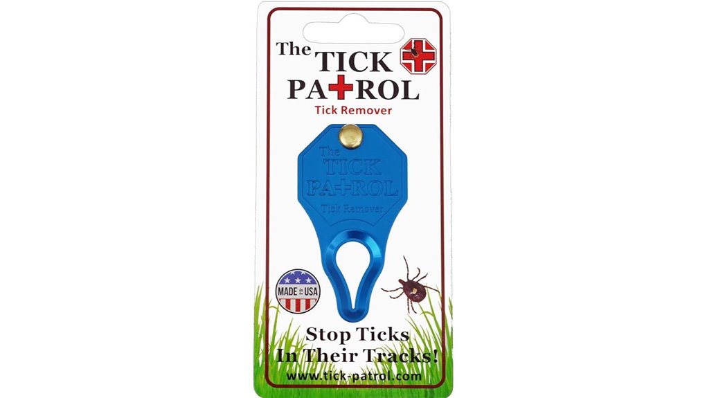 keychain tick removal tool