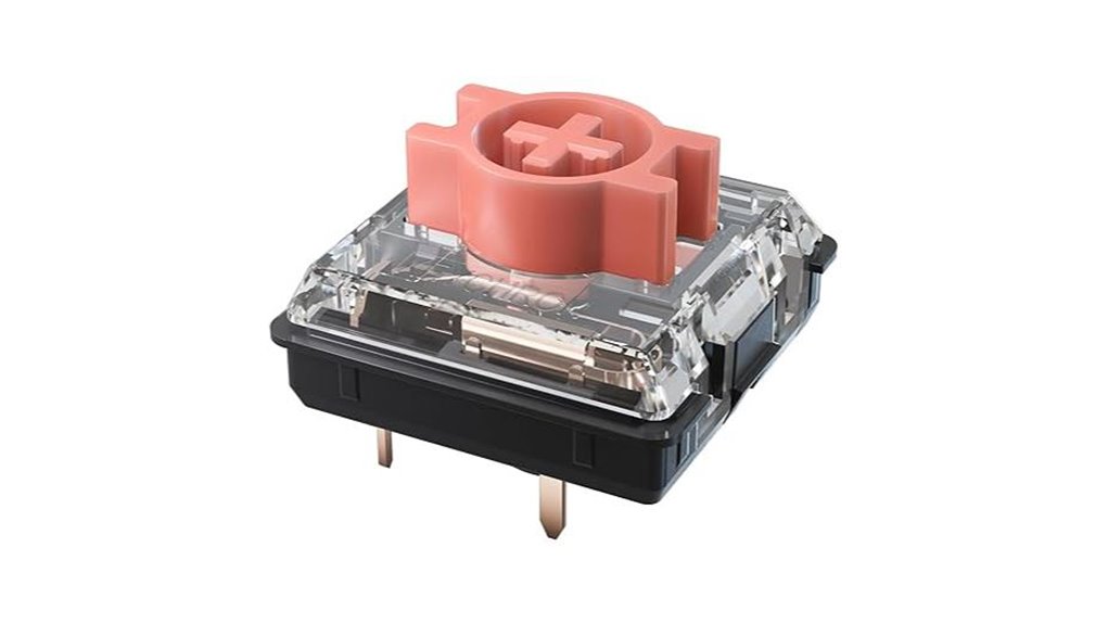 keychron low profile silent red