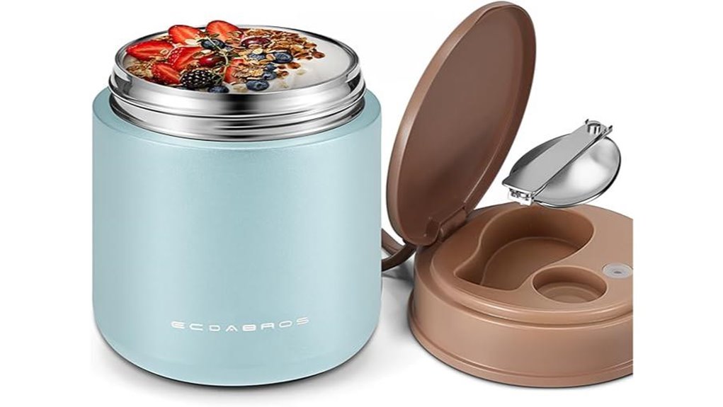 kids 15 2oz blue insulated foodjar