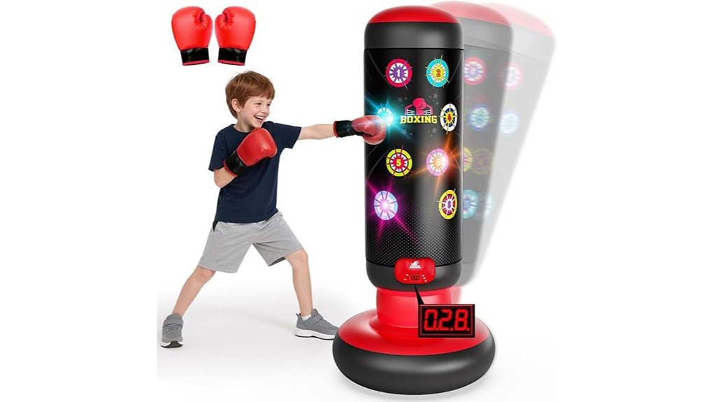 kids inflatable boxing set