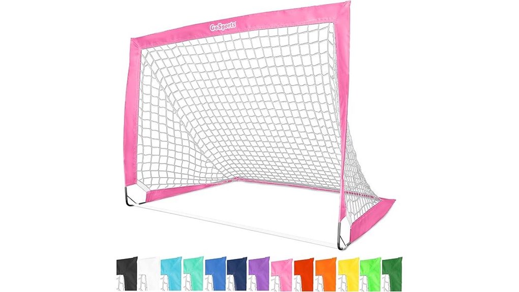 kids portable pop up soccer goal