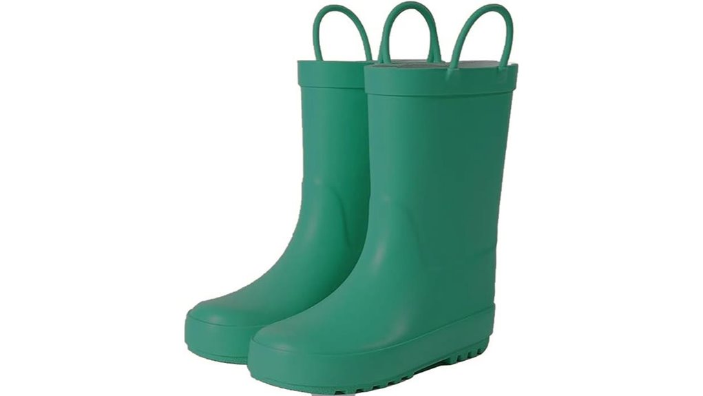 kids waterproof rain boots
