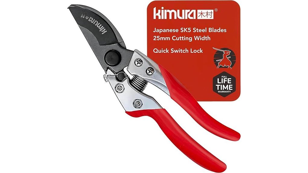 kimura 8 inch sk5 pruning shears
