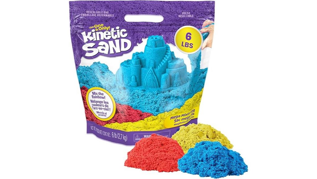 kinetic sand six pound mega mix