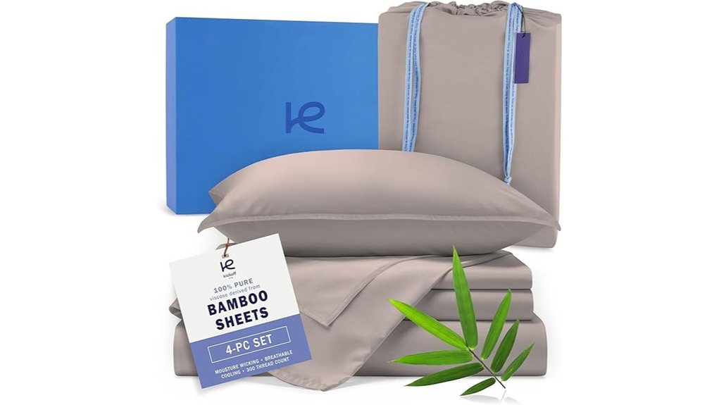 king size viscose bamboo sheets