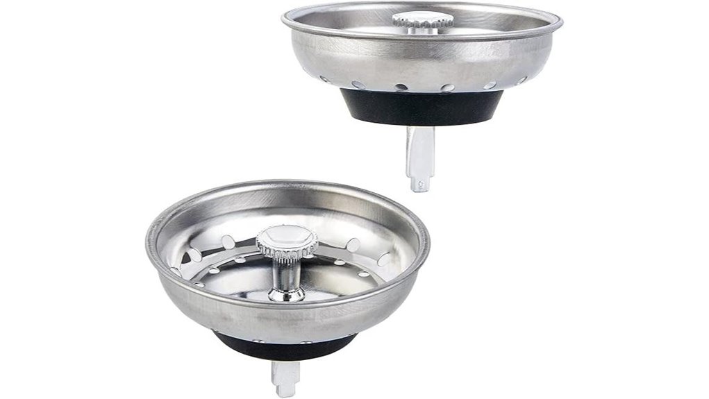 kitchen sink strainer combo