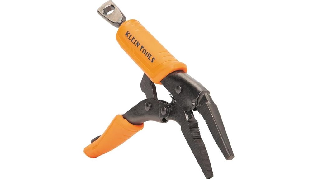 klein long nose locking pliers
